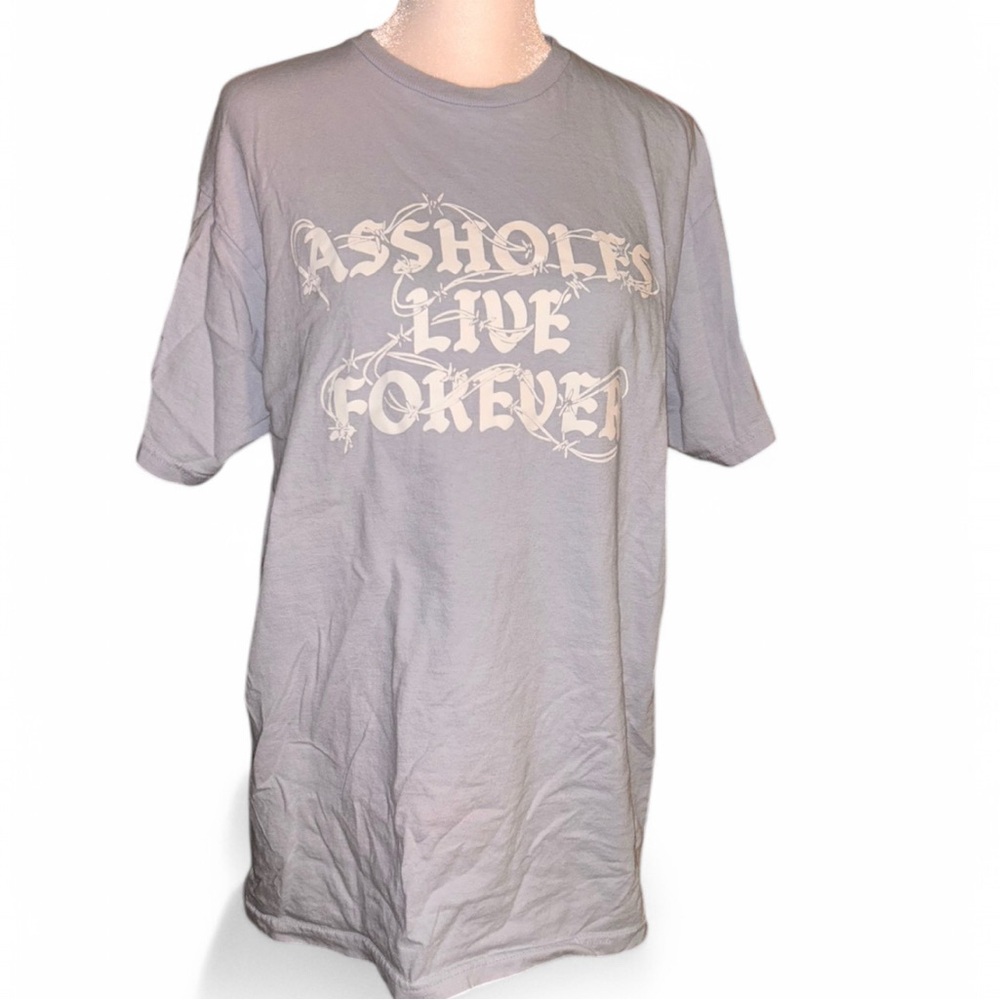 Baby Blue Graphic T-Shirt